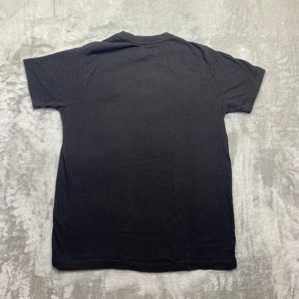 FWRD Denim Drip Boyz Chenille Patch Graphic T-Shirt Black Mens‎ Large Street